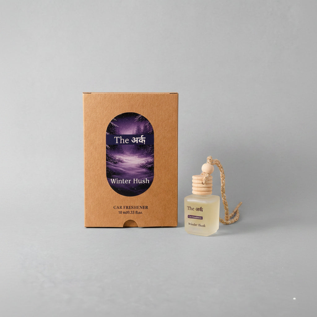 Winter hush car freshener