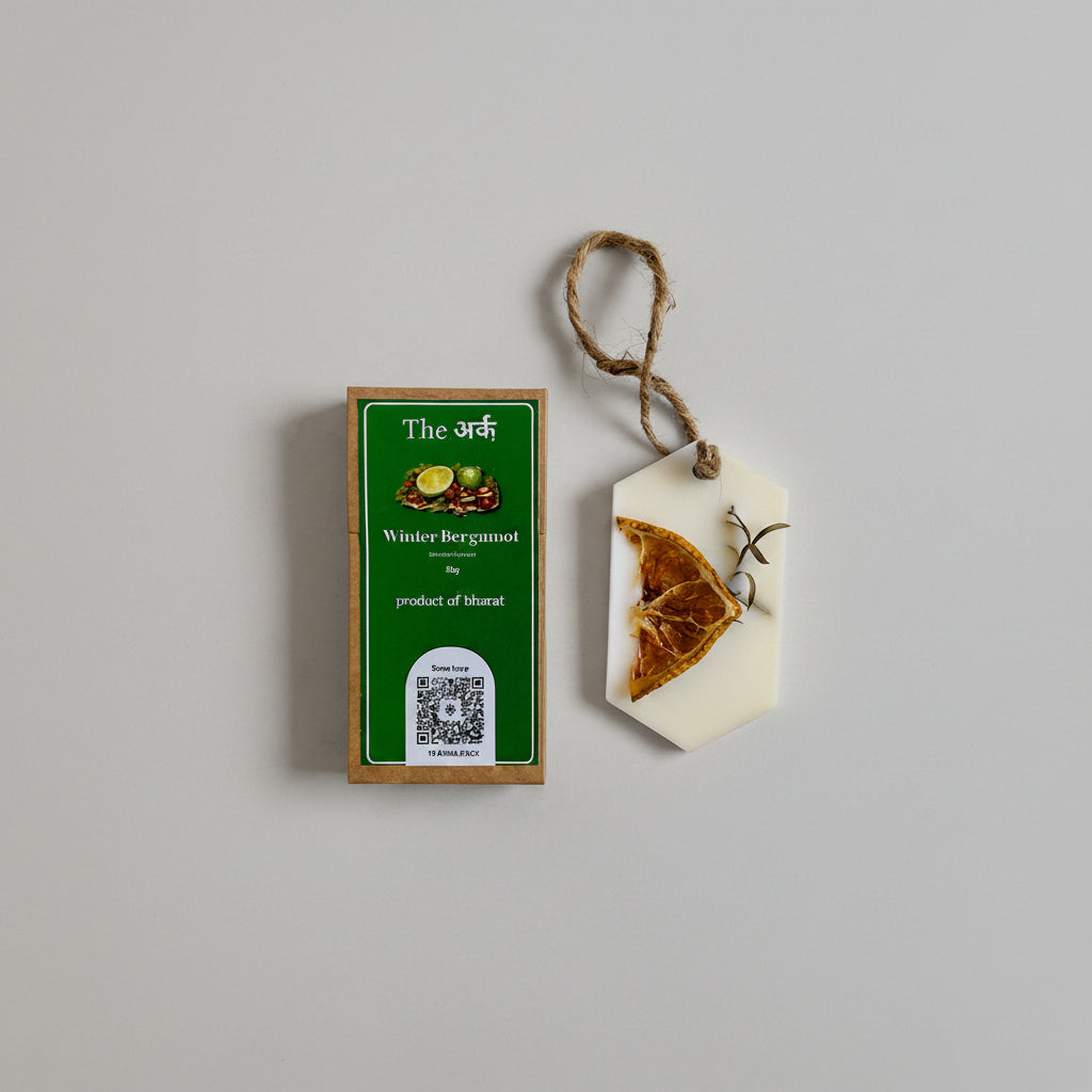 Winter Bergamot scented wardrobe freshener