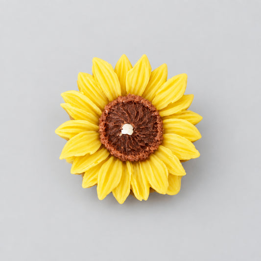 Mango Coconut scented Sunflower floating candle