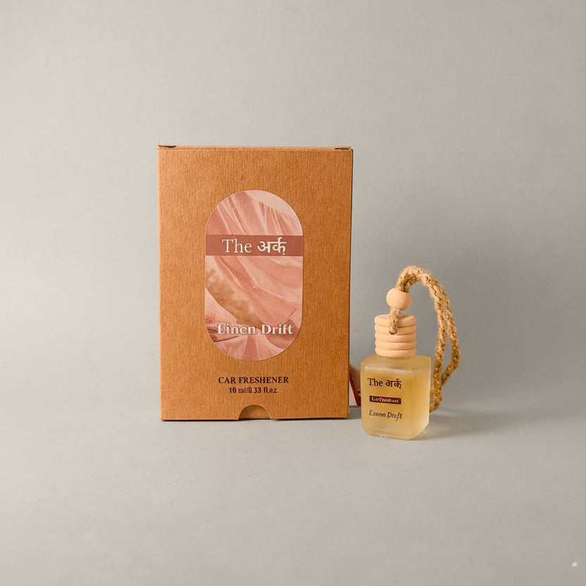 Linen drift car freshener