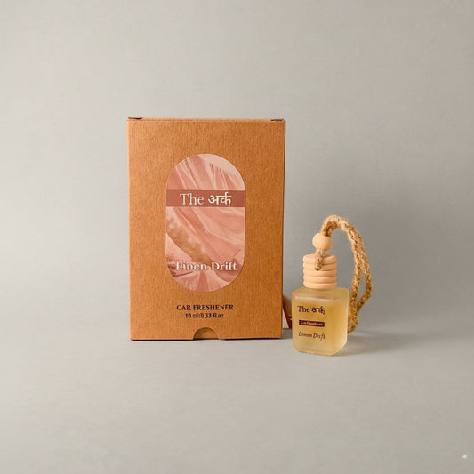 Linen drift car freshener